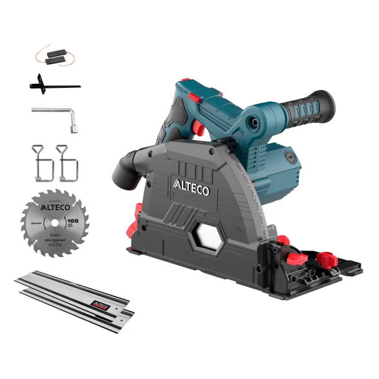 Погружная пила ALTECO PS 1300-165 + Сборные направляющие шины ARM 07 X2 80684 купить в Тюмени