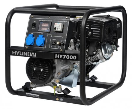 Бензогенератор Hyundai HY 7000 купить в Тюмени