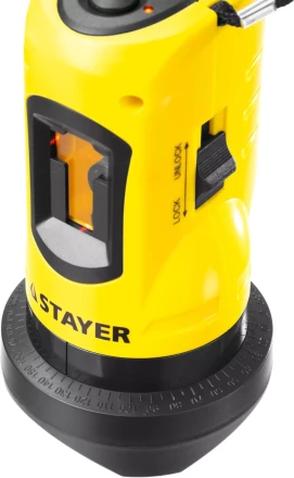 Нивелир лазерный линейный SLL-1, STAYER 34960, дальность 10м, точн. +/-0,5 мм/м 34960 купить в Тюмени