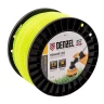 Леска для триммера витой квадрат, 2,0мм х 357м, на DIN катушке FLEX CORD// Denzel 96297 купить в Тюмени