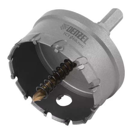 Коронка по металлу твердосплавная, 68 мм Denzel 724019 купить в Тюмени