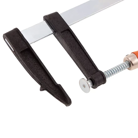 Струбцина F-образная Sparta, 200 х 80 х 260 мм, 204275 купить в Тюмени