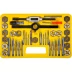 Набор метчиков и плашек STAYER &quot;MASTER&quot;, плашки 17шт, метчики 17шт, метчикодерж. 2шт, плашкодерж. 1шт, резьбомер 1шт, отвертка 1шт, 40 предметов 2805-H40_z01 купить в Тюмени