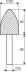 Шарошка абразивная Цилиндр с острым наконечником 25х32х6 мм Энкор 21660 купить в Тюмени