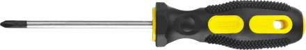 Отвертка STAYER &quot;MASTER&quot;, двухкомпонентная рукоятка, магнитный наконечник, PH1x100мм 2510-1-10_z01 купить в Тюмени
