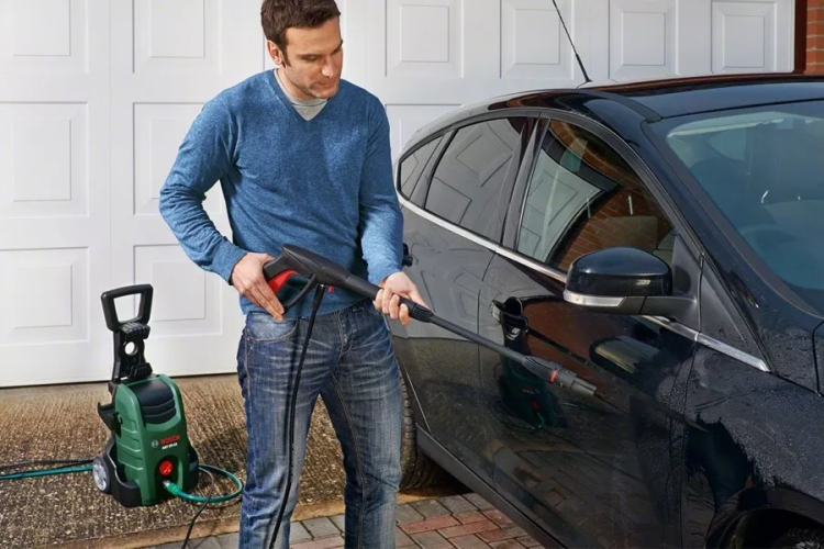 Минимойка-мойка высокого давления BOSCH AQT 35-12 Carwash-Set купить в Тюмени