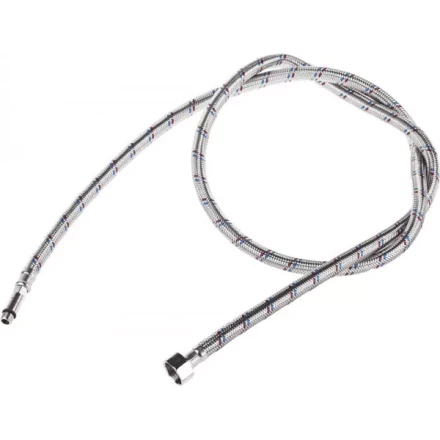 Подводка гибкая STAYER для воды, к смесителям, оплетка из нержавеющей стали, удлиненная, г/ш 1/2&quot;-1,5м 51017-150 купить в Тюмени