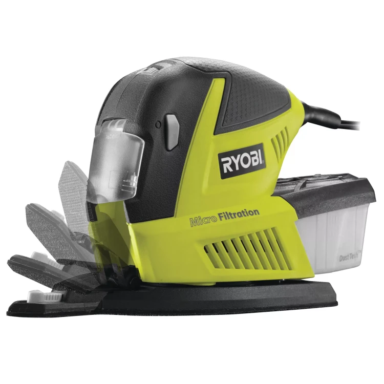 Ryobi Универсальная шлифмашина 180W  30x шлифлистов RMS180-SA30 купить в Тюмени