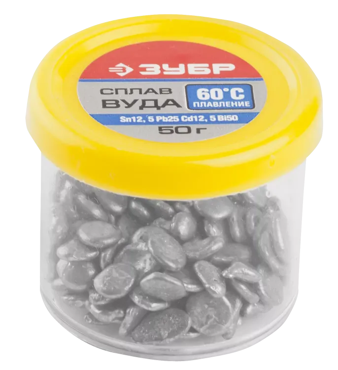 Сплавы ВУДА (Sn12.5Pb25Cd125Bi50) серия Без серии купить в Тюмени