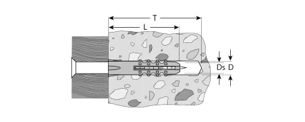 Дюбели распорные промфасовка серия МАСТЕР купить в Тюмени