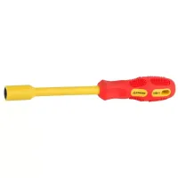 Отвертка STAYER "INSULATED" MAX-GRIP диэлектрич, Cr-V, HEX 8x125мм 25829-08-125 G