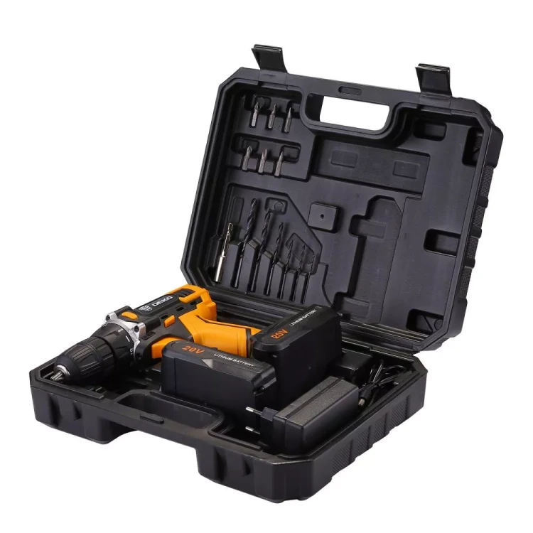 Дрель аккумуляторная DEKO DKCD20FU-Li SET3, 063-4172 купить в Тюмени