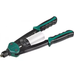 Заклепочник двуручный силовой компактный, KRAFTOOL &quot;MaxKraft-64&quot; 31160, для заклёпок d=3,2-6,4 мм из Al, стали, нерж стали, усил литой корпус 31160