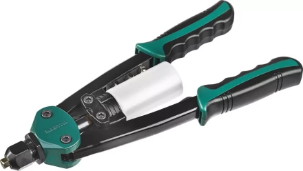 Заклепочник двуручный силовой компактный, KRAFTOOL &quot;MaxKraft-64&quot; 31160, для заклёпок d=3,2-6,4 мм из Al, стали, нерж стали, усил литой корпус 31160 купить в Тюмени