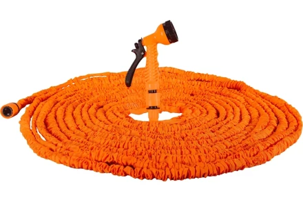 Набор для полива с растягивающимся шлангом 50м Вихрь 73/7/2/31 купить в Тюмени