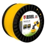 Леска для триммера витой квадрат, 2,4мм х 243м, на DIN катушке FLEX CORD// Denzel 96298 купить в Тюмени
