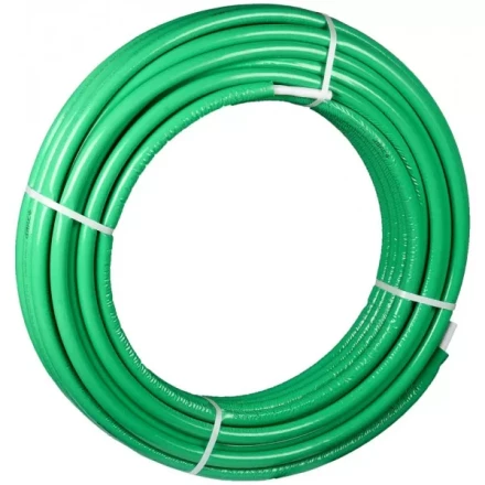 Труба металлопласт. ЗУБР &quot;ШиреФит&quot; с теплоиз., 26мм, толщ.стенки 3мм, мет. слоя 0,5мм, макс. давл. 10атм при 95°С, 25м 51457-26 купить в Тюмени