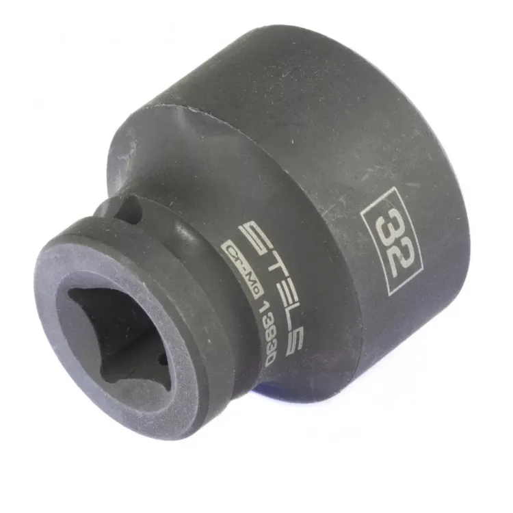 Головка ударная шестигранная 32 мм 1/2" CrMo  Stels 13930 купить в Тюмени