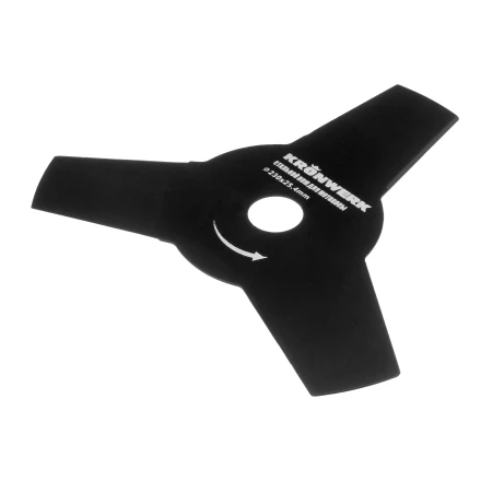 Нож для триммера 230х25,4, 3 лезвия Kronwerk 96341 купить в Тюмени