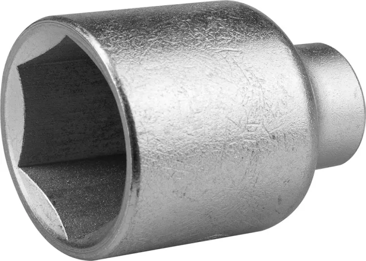 Головка торцовая НИЗ (1/2"), 40Х, шестигранная, оцинкованная, 27мм 2772-27 купить в Тюмени