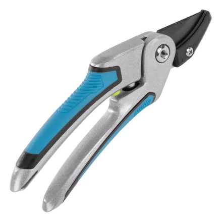 Секатор с наковальней Palisad, 215 мм, регулировка захвата, трехкомпонентные рукоятки, LUXE, 60461 купить в Тюмени