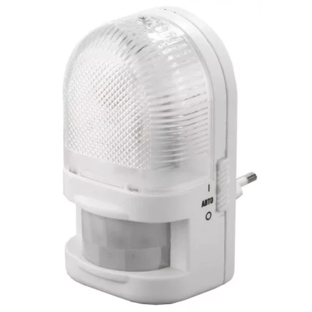 Светильник-ночник СВЕТОЗАР с датчиком движения, ЛОН-лампа, с выключателем, 7W, цветовая температура 2700К SV-57991 купить в Тюмени