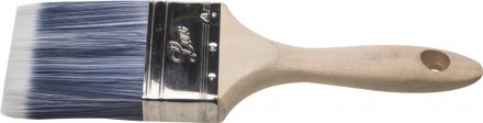 Кисть плоская STAYER &quot;AQUA-LUX&quot;, искусственная щетина, неокрашенная профессиональная деревянная ручка, 75мм 01055-075 купить в Тюмени