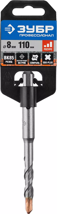 ЗУБР 12 x 1000 мм, SDS-plus бур, Профессионал (29314-1000-12) купить в Тюмени