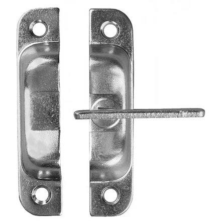 Завертка форточная &quot;ЗФ2&quot;, покрытие белый цинк 37711 купить в Тюмени