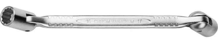 Ключи гаечные торцовые шарнирные KRAFTOOL INDUSTRIE, Cr-V 27210-18-19 купить в Тюмени