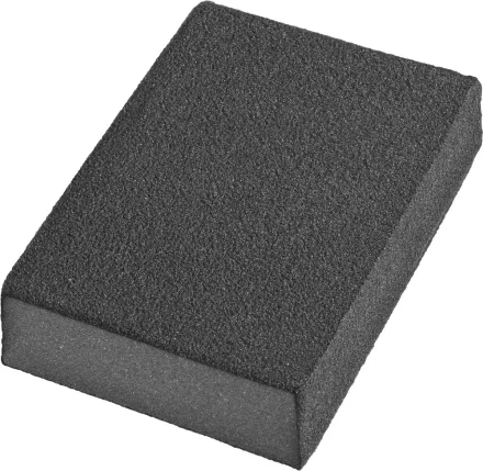 Губки шлифовальные DEXX четырехсторонняя, AL2O3 средняя жесткость, Р320, 100х68х26мм 35637-320 купить в Тюмени