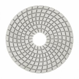 Алмазный гибкий шлифовальный круг 100 мм P400 мокрое шлифование (черепашка) 5 шт Matrix 73510