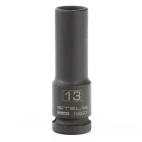 Головка ударная удлиненная шестигранная 13 мм 1/2" CrMo Stels 13937