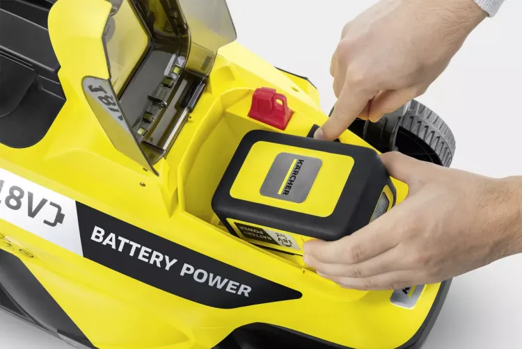 Аккумуляторная газонокосилка KARCHER LMO 18-33 купить в Тюмени