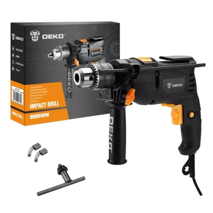Дрель ударная DEKO DKID600W, 063-4154 купить в Тюмени