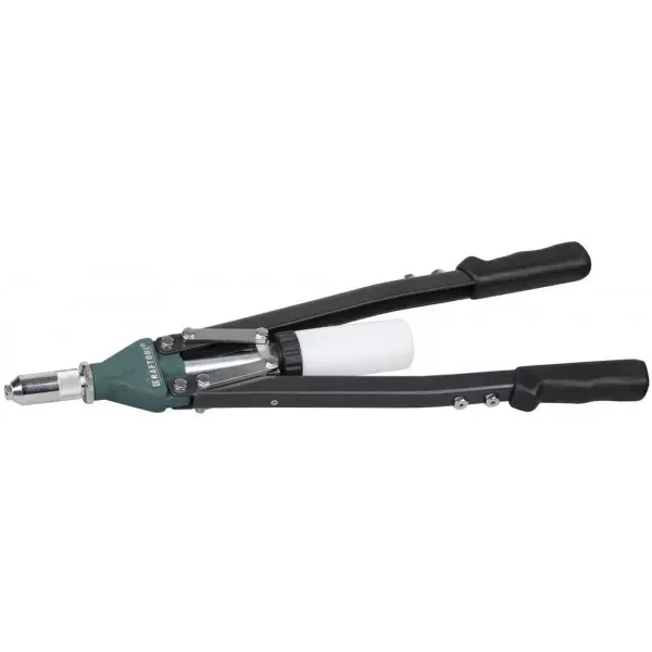 Заклепочник двуручный силовой, KRAFTOOL "RS-55" 31179, d=2,4-6,4мм для вытяжных заклепок из алюминия, стали, нерж cтали, усил литой корпус, контейнер 31179 купить в Тюмени