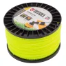 Леска для триммера витой квадрат, 2,7мм х 196м, на DIN катушке FLEX CORD// Denzel 96299 купить в Тюмени