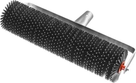 Валик игольчатый ЗУБР &quot;МАСТЕР&quot; по бетону на металлической рамке, под удлинитель, пластмассовые иглы 27мм, 105х400мм 03954-40 купить в Тюмени