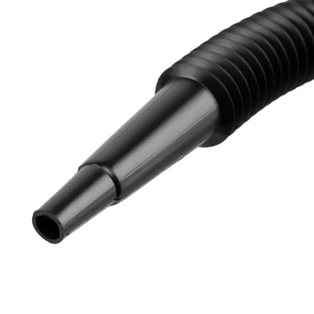 Воронка пластиковая 135 мм с металлическим ситом, гибким наконечником и непроливайкой Denzel 537210 купить в Тюмени