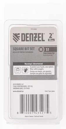 Бита S1x50, 5 шт. Denzel 7711324 купить в Тюмени