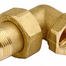 Соединитель GENERAL FITTINGS угловой с накидной гайкой, латунь, г/ш, 3/4" 51035-G/S-3/4 купить в Тюмени
