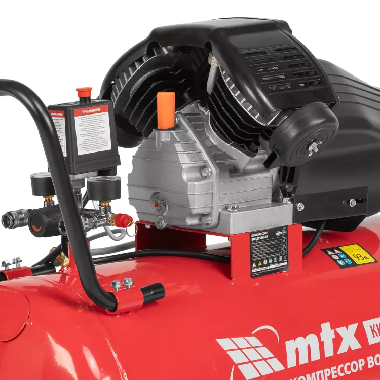 Компрессор воздушный MTX КК-2200/100, 2,2 кВт, 350 л/мин, 100 л, прямой привод, масляный купить в Тюмени