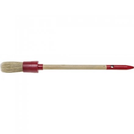 Кисть круглая STAYER &quot;MASTER&quot;, светлая натуральная щетина, пластмассовый корпус, деревянная ручка, №2 x 20мм 0141-20 купить в Тюмени