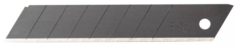 Лезвие OLFA BLACK MAX сегментированное, 18х100х0,5мм, 10шт OL-LBB-10B купить в Тюмени