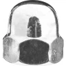 Гайка ЗУБР колпачковая DIN 1587, оцинкованная,  M12, ТФ6, 2 шт. 4-303686-12 купить в Тюмени