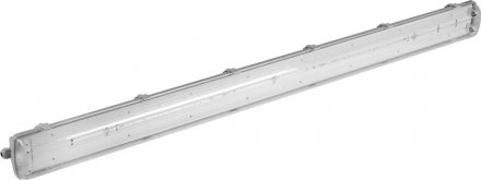 Светильник СВЕТОЗАР пылевлагозащищенный для люминесцентных ламп, Т8, IP65, G13, 2х58Вт 57610-2-58 купить в Тюмени