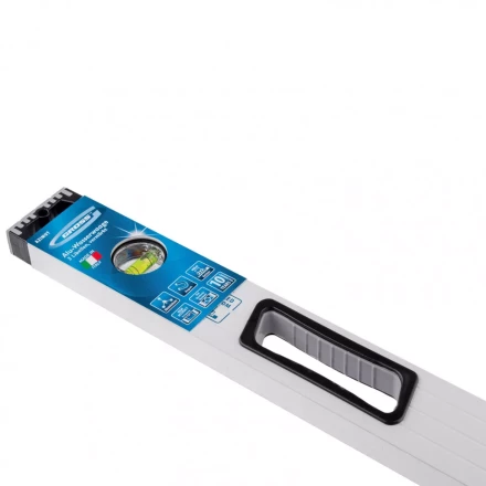 Уровень алюминиевый 800 мм фрезерованный 3 глазка магнитный Gross 33672 купить в Тюмени