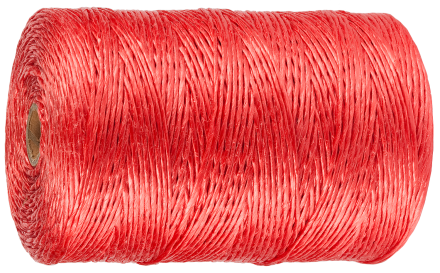 Шпагат ЗУБР d 1,8 мм 60 м 1200 текс 50 кгс красный полипропиленовый шпагат 50039-060 купить в Тюмени