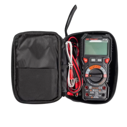 Мультиметр цифровой КВТ KT 118E с True RMS и автоматическим выбором пределов измерений (88548) купить в Тюмени