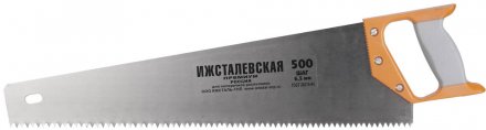 Ножовка &quot;ИЖ&quot; &quot;ПРЕМИУМ&quot; по дереву с двухкомпонентной пластиковой рукояткой, шаг 6,5мм, 500мм 1520-50-06_z01 купить в Тюмени